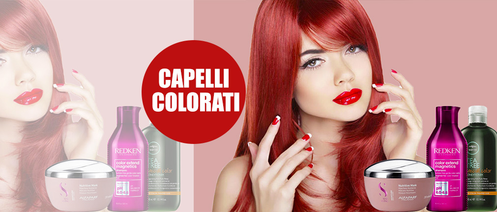 Prodotti professionali per capelli colorati Prodotti professionali per capelli colorati