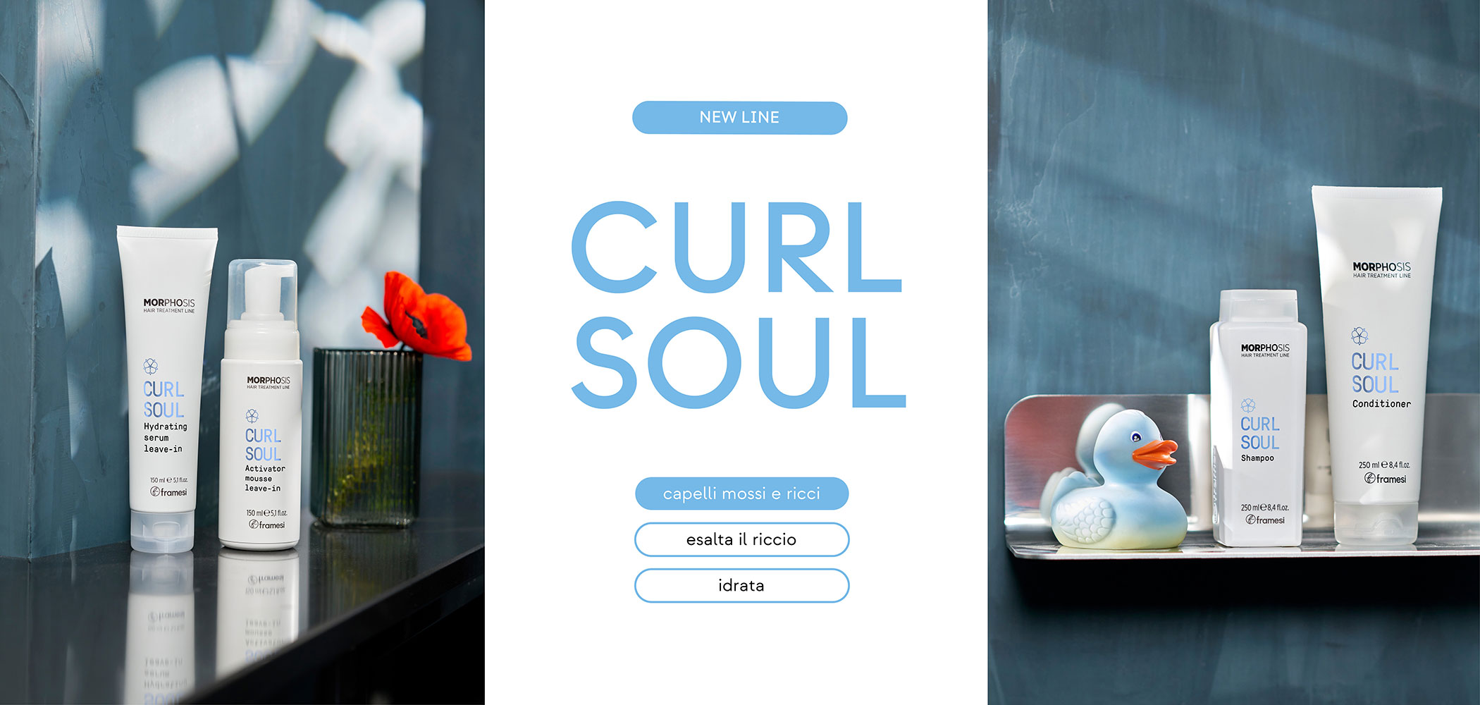 Morphosis Curl Soul Linea Specifica per Capelli Ricci