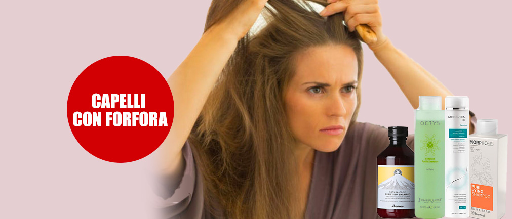 Prodotti professionali per capelli con forfora Prodotti professionali per capelli con forfora
