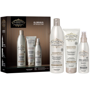 Il Salone Milano Glorious Kit Shampoo 500 ml + Maschera 250 ml + Leave-in 200 ml