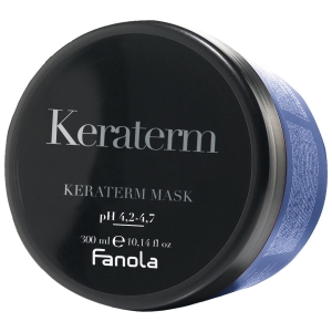 Fanola Keraterm Mask Disciplinante Anticrespo per Capelli Stirati e Trattati 300 ml