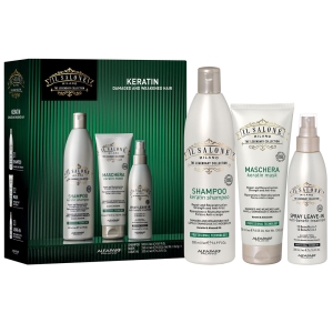 Il Salone Milano Keratin Kit Shampoo 500 ml + Maschera 250 ml + Leave-in 200 ml