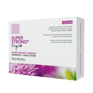 Paul Mitchell Super Strong Beauty Hair Program – Shampoo + 12 x 6 ml Hair Lotion